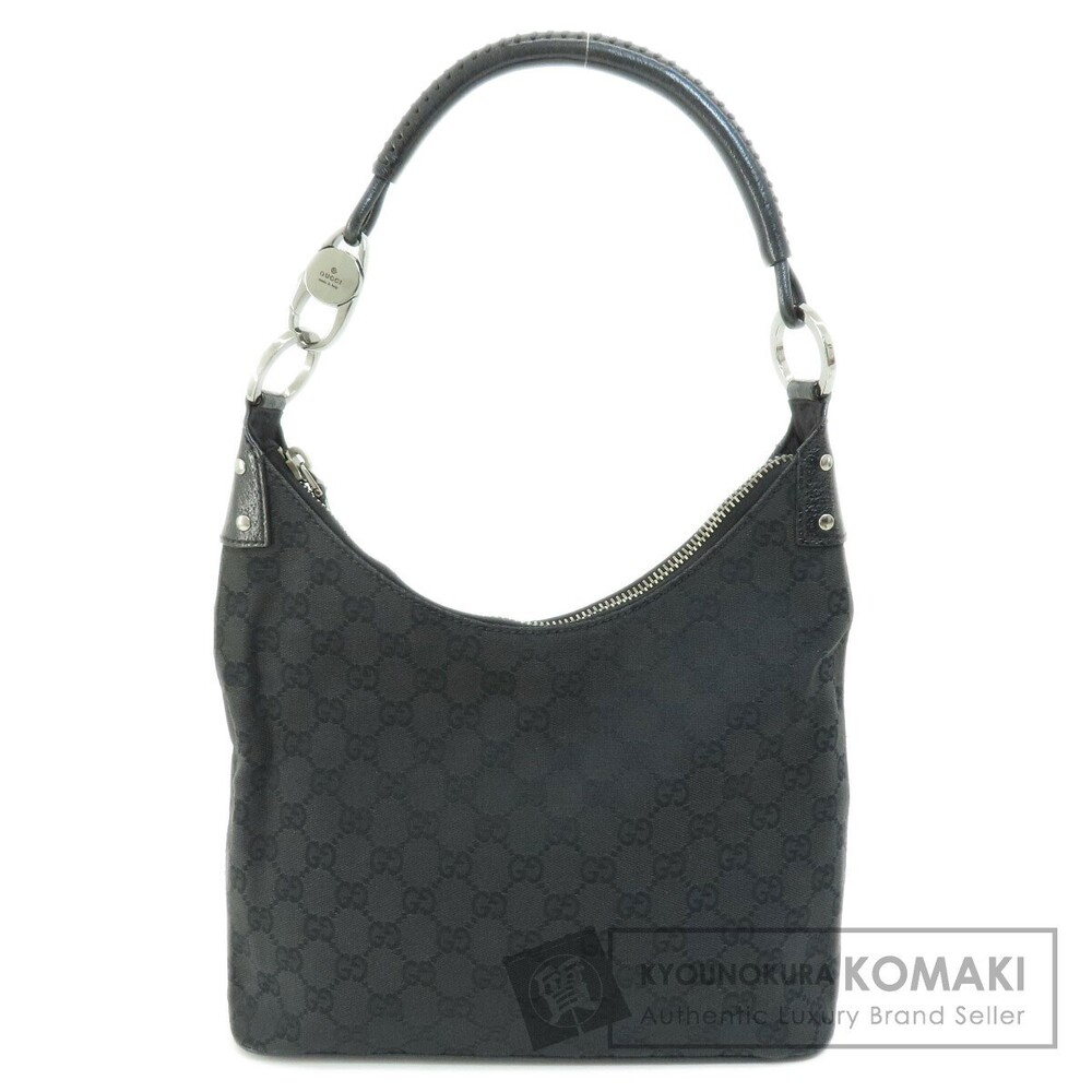 Gucci GG One Shoulder Hobo Canvas Shoulder Bag